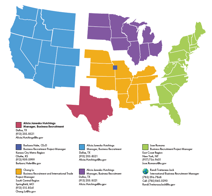 Recruitment map