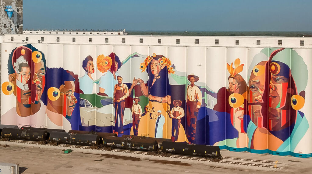 Kansas tourism mural