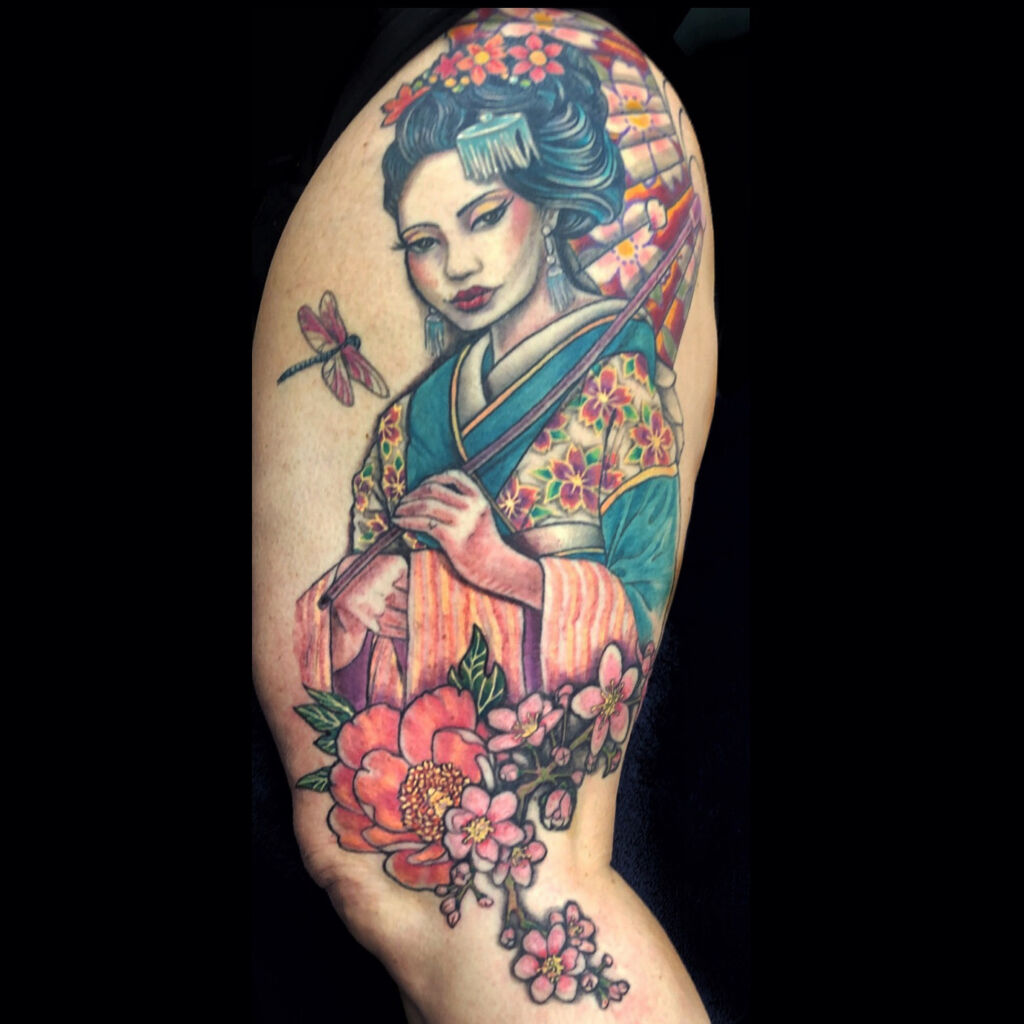 Image of a Judith White tattoo
