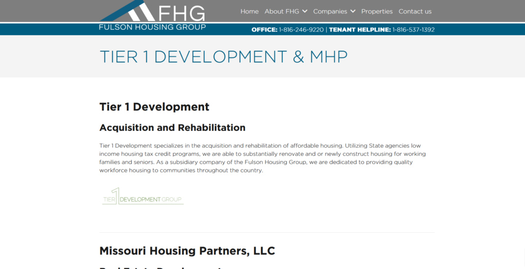 Tier 1 Development Group, LLC