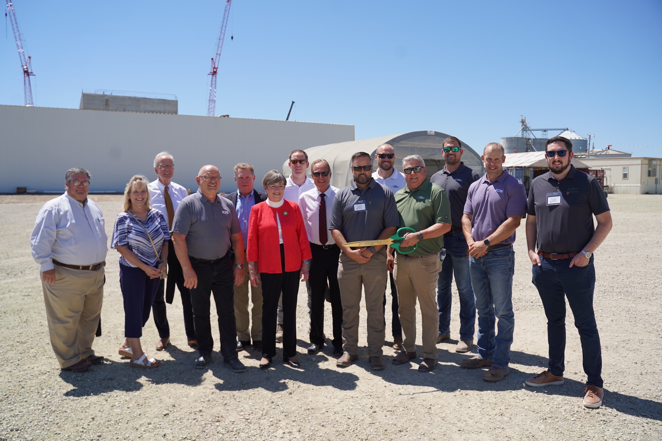 Governor Laura Kelly Cuts Ribbon on North America&#8217;s Largest Wheat Protein Plant