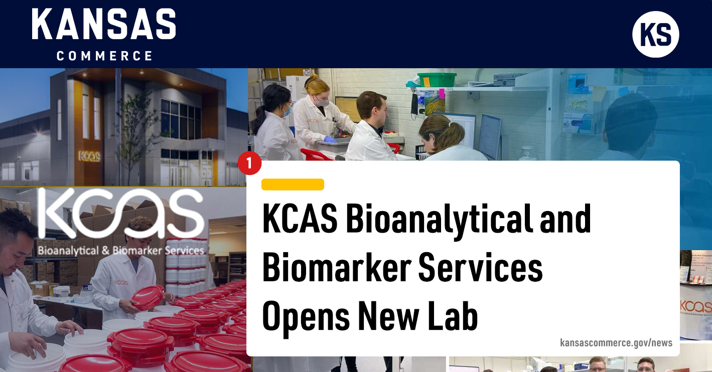Governor Laura Kelly Announces $28M Olathe Laboratory to Add 175 New Jobs