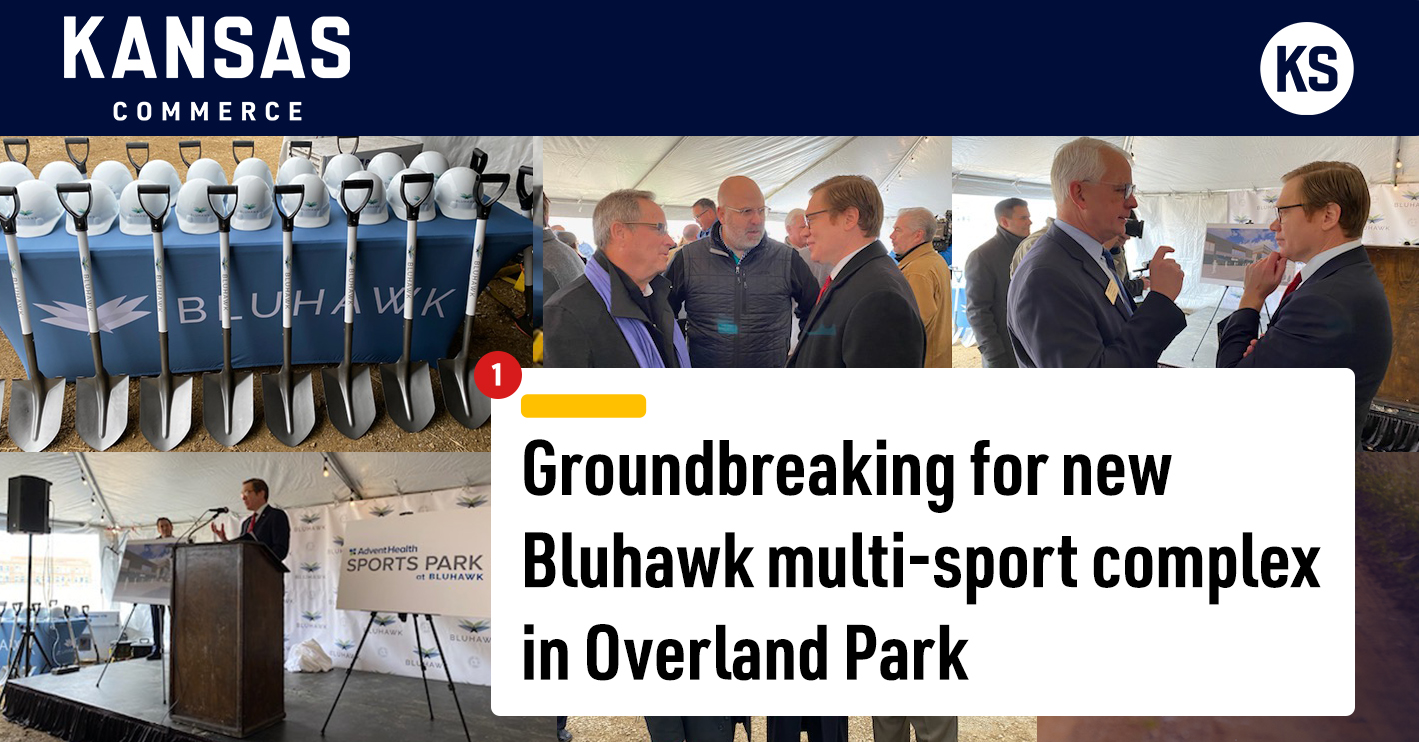 Governor Laura Kelly Announces Groundbreaking of Sports Complex in Overland Park