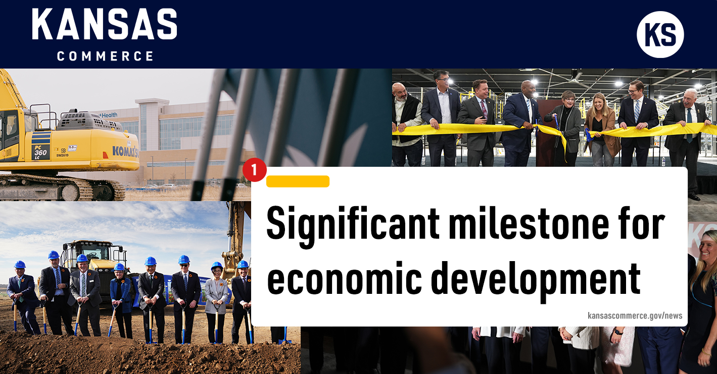 Governor Kelly Announces Kansas Tops $15B in Private Sector Investments Since 2019