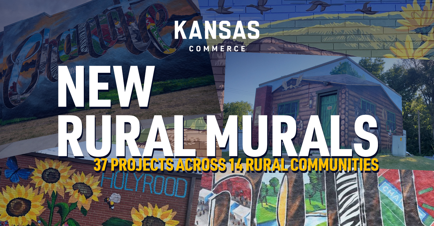 Governor Kelly Announces 37 Rural Mural Projects Completed in 2022