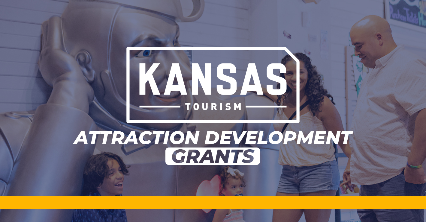 Kansas Tourism Announces $400,000 Available in Attraction Development Grants