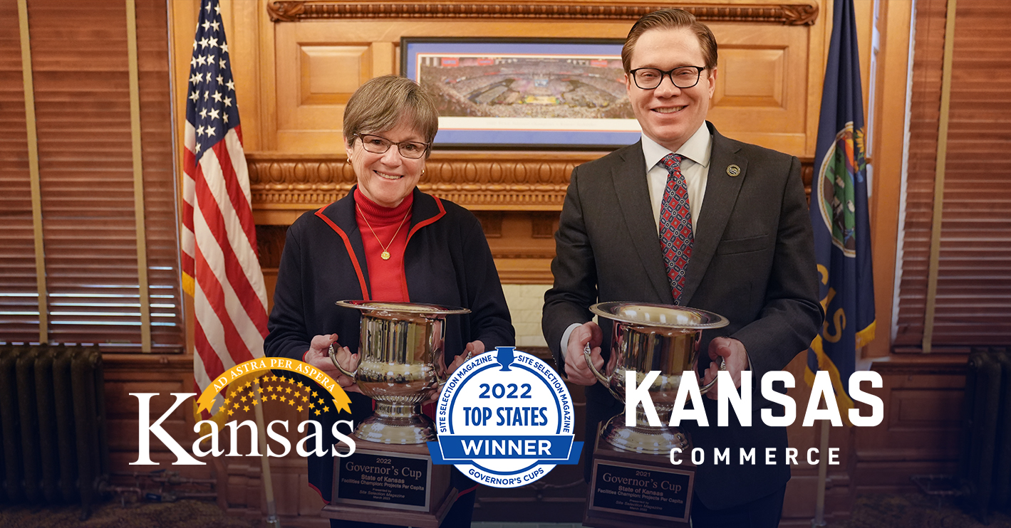 Governor Kelly Announces Kansas Ranked #1 in Private Investment Per Capita for Second Straight Year