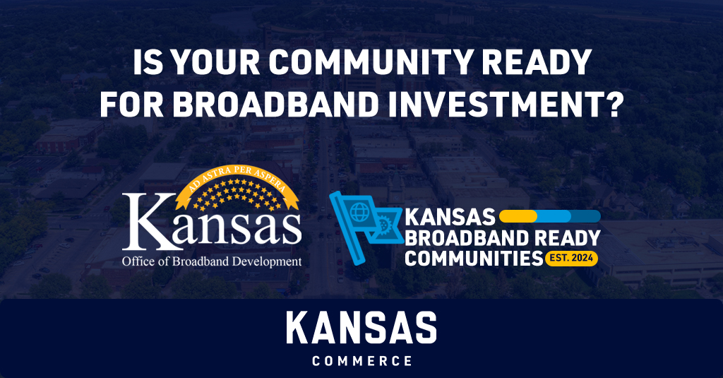 Governor Kelly Unveils New Designation for Kansas Cities Improving High-Speed Internet