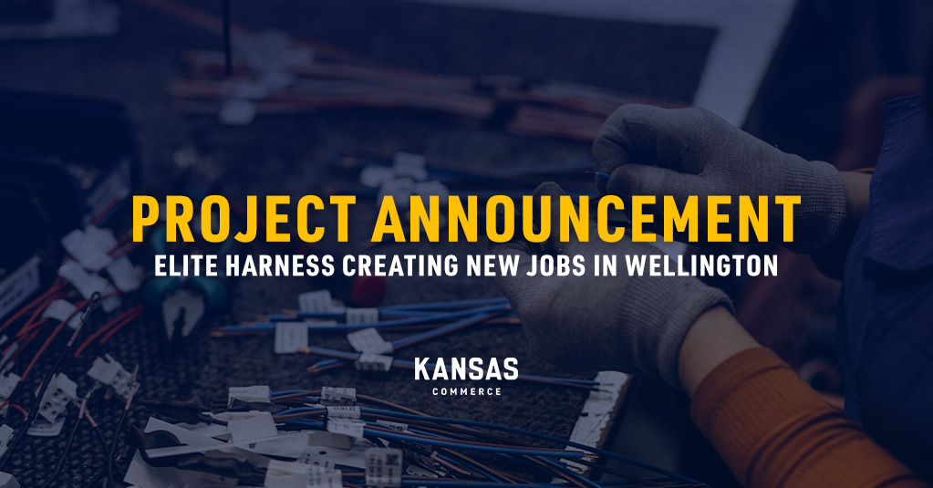 Governor Kelly Announces $14M Capital Investment Creating 110 Jobs in Wellington