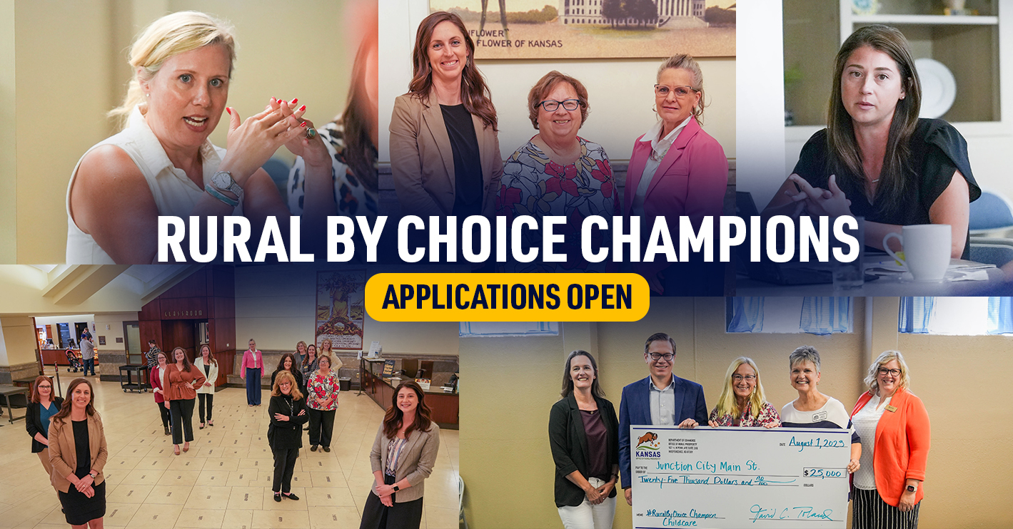 Applications Open for Second Cohort of Kansas Commerce Rural Champions