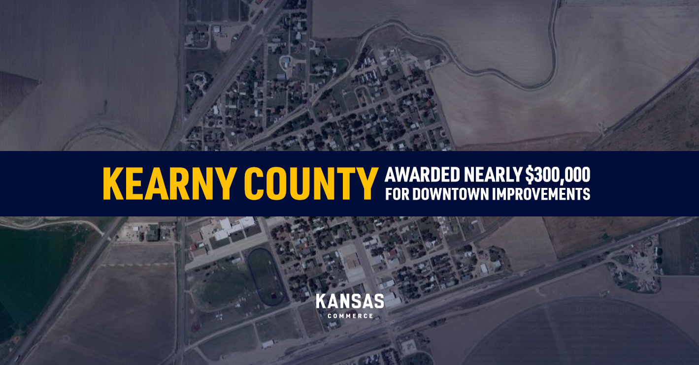 Commerce Awards Nearly $300,000 for Downtown Improvements in Kearny County