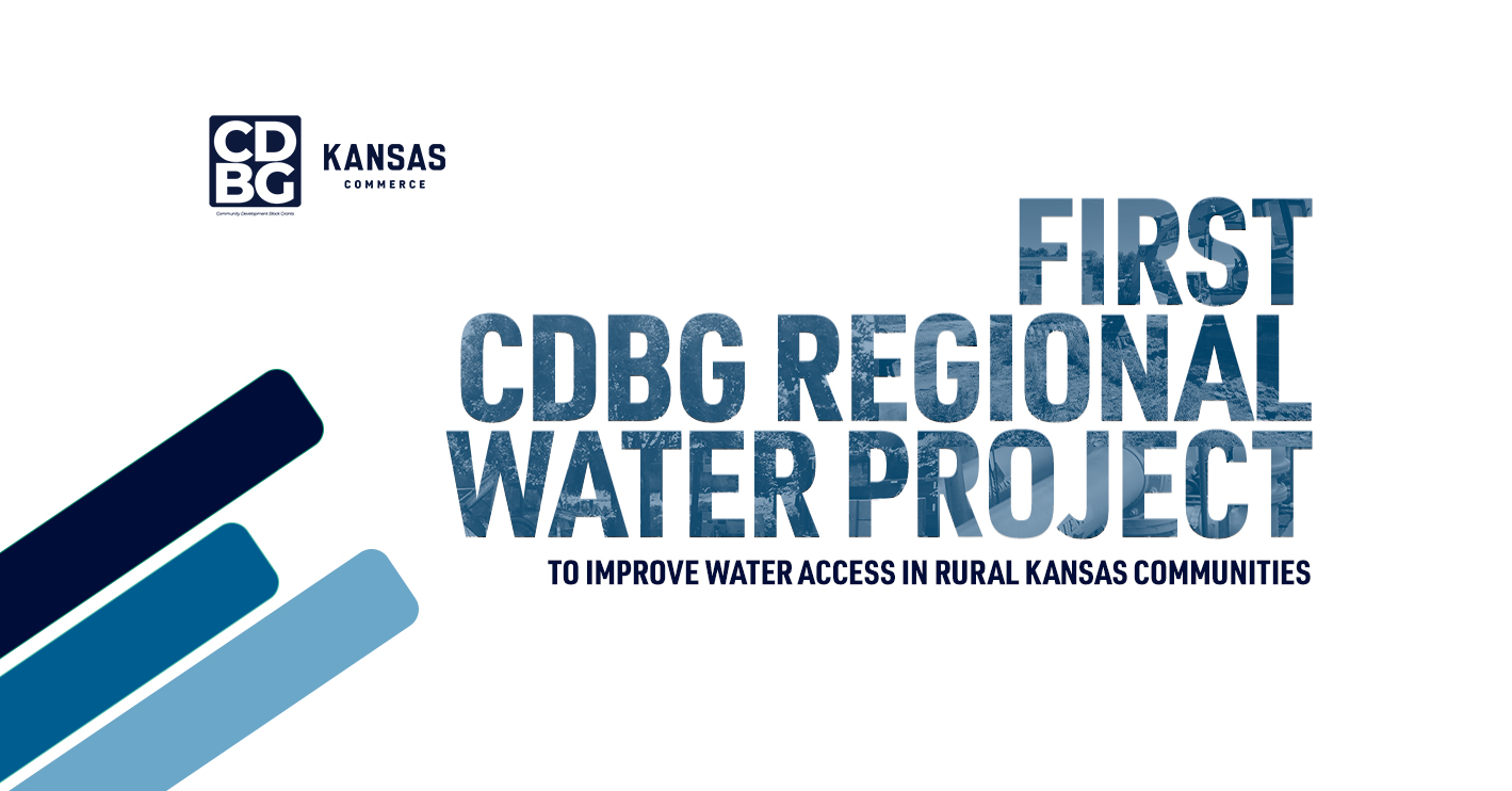 Commerce Announces First Regional Water Project for Rural Kansas