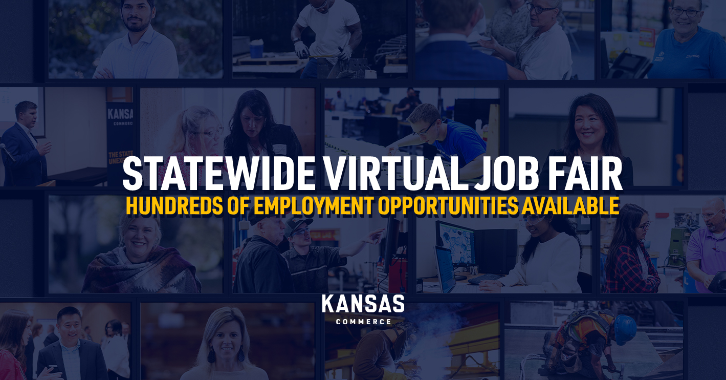 KANSASWORKS Offers Employment Resources at Statewide Virtual Job Fair