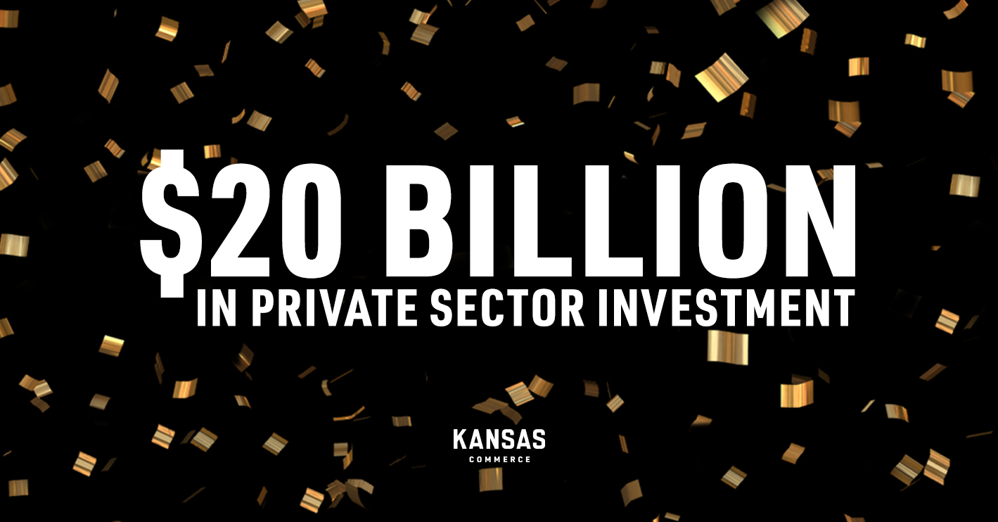 Governor Kelly Announces $20 Billion in Private Sector Investment Since 2019