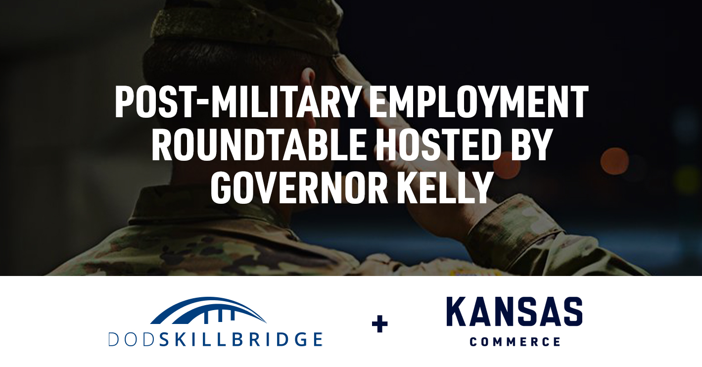 Governor Kelly Hosts Roundtable Focused on Post-Military Employment in Kansas