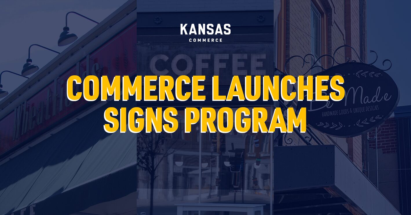 Commerce Launches SIGNS Grant to Boost Downtown Revitalization