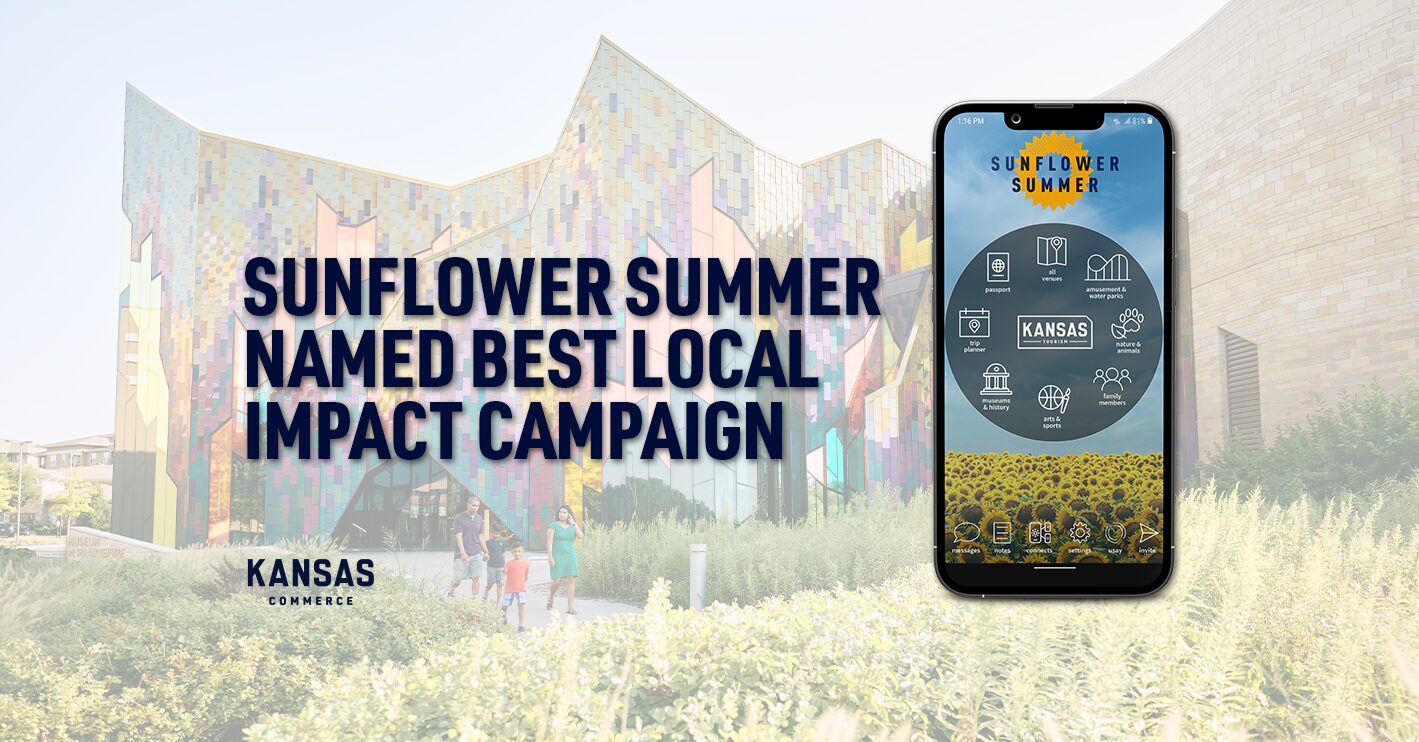 Sunflower Summer Program Wins National Award for Tourism Impact