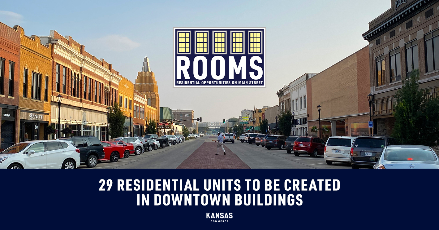 Commerce Supports Five Communities with Upper Floor Units Downtown