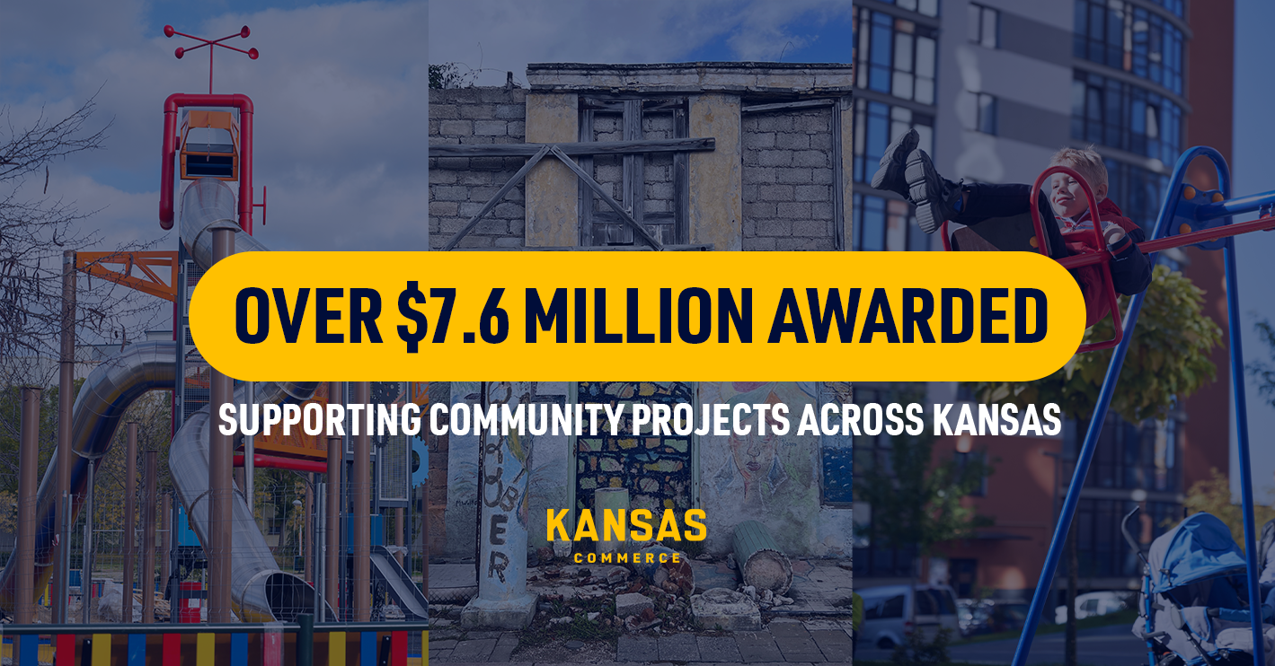 Commerce Awards Over $7.6M in CDBG Grants to 19 Kansas Communities
