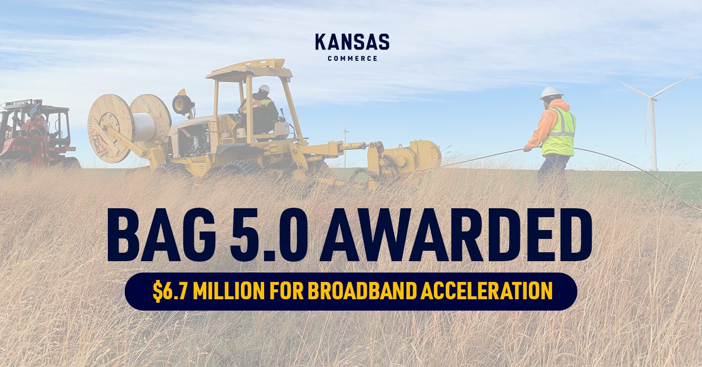 Governor Kelly Announces $6.7M in Broadband Acceleration Grants for Kansas