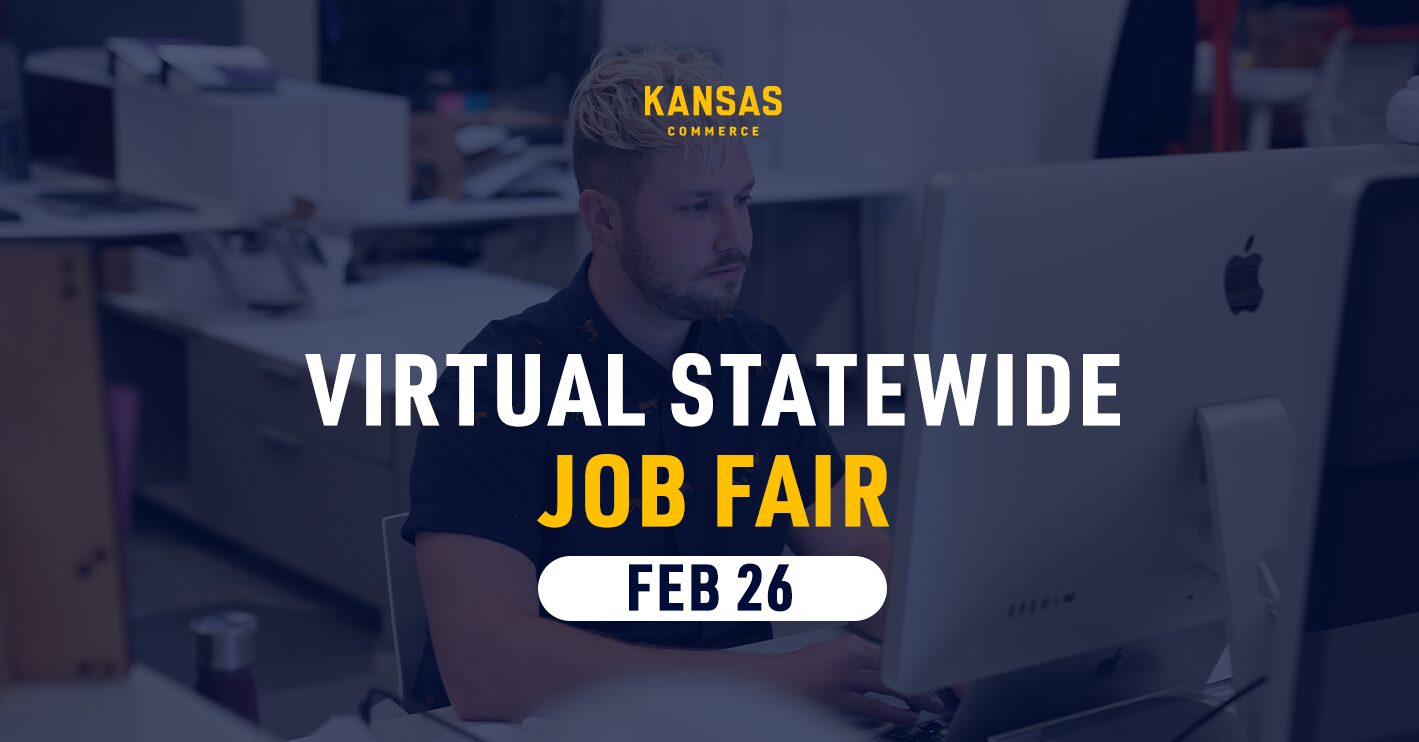 Explore New Opportunities at Upcoming KANSASWORKS Virtual Job Fair