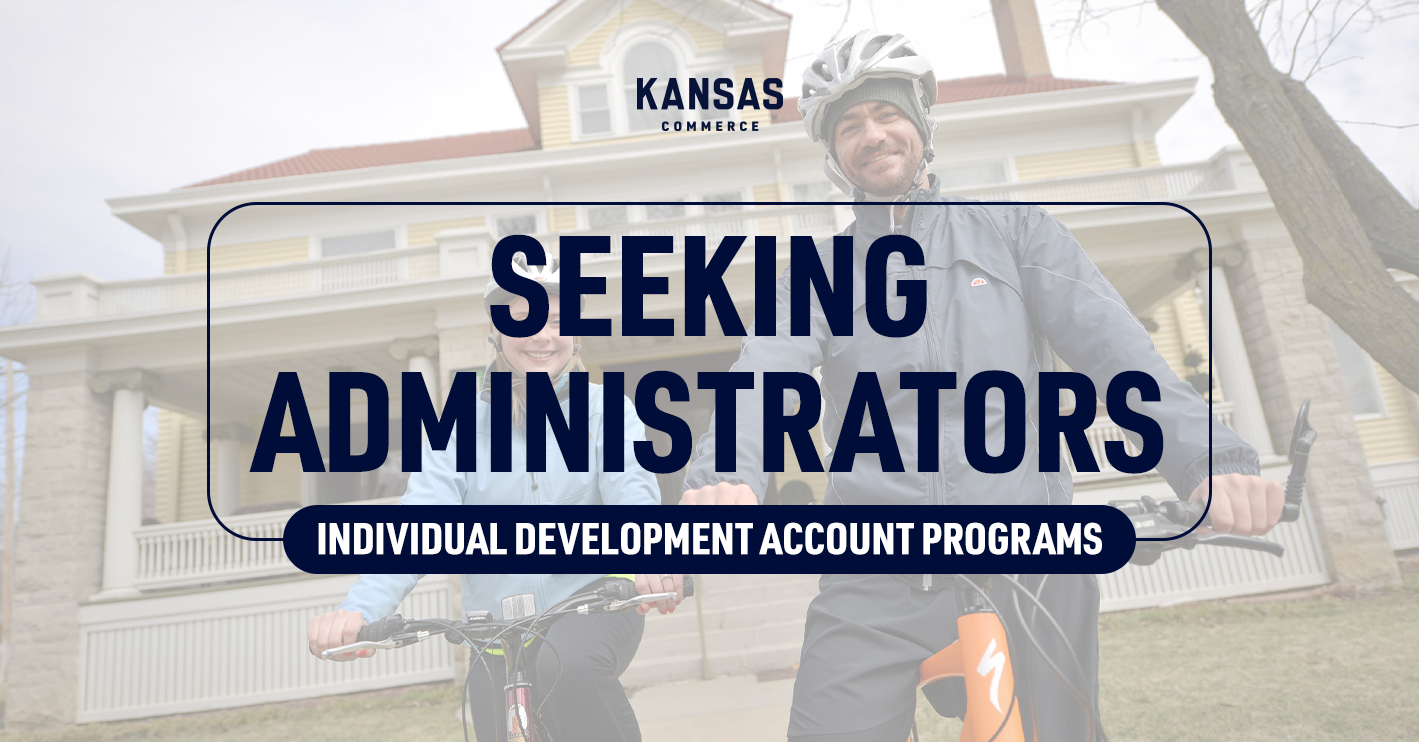 Commerce Seeks Individual Development Account (IDA) Administrators