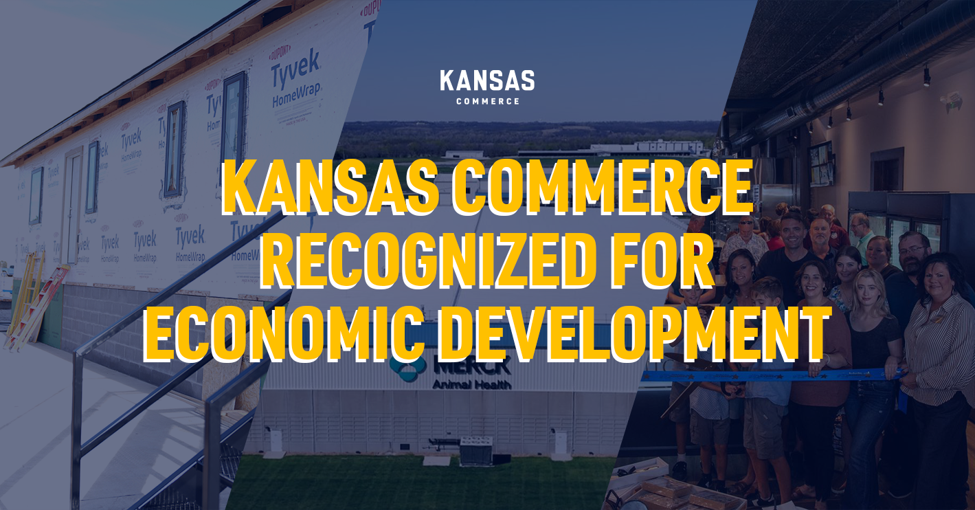 Kansas Commerce Earns Eight National Economic Development Awards