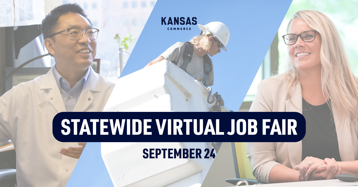 New Opportunities at KANSASWORKS Virtual Statewide Job Fair