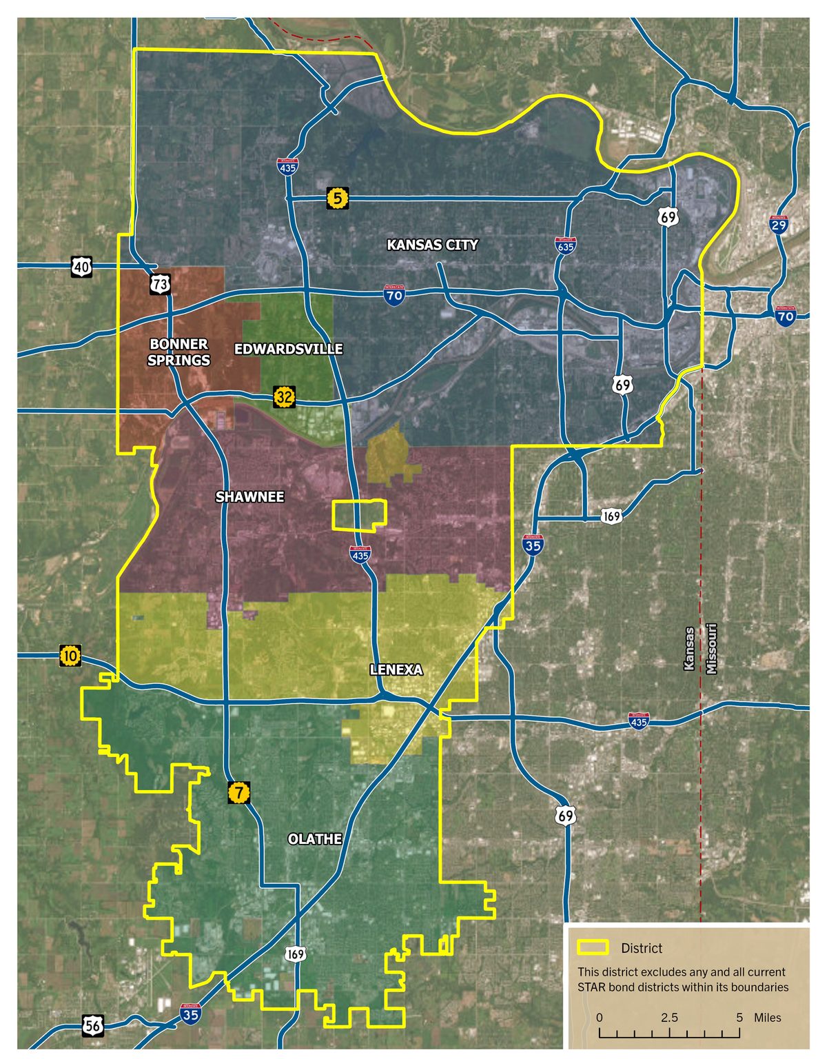 Boundaries Set for Kansas City Chiefs STAR Bonds District - Kansas ...