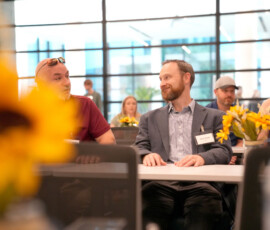 Individuals at the HEAL 6.0 award presentation.